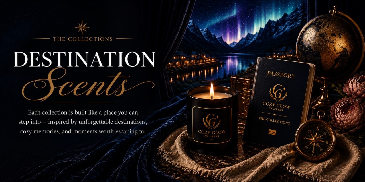 The Collections Destination Scents by Cozy Glow