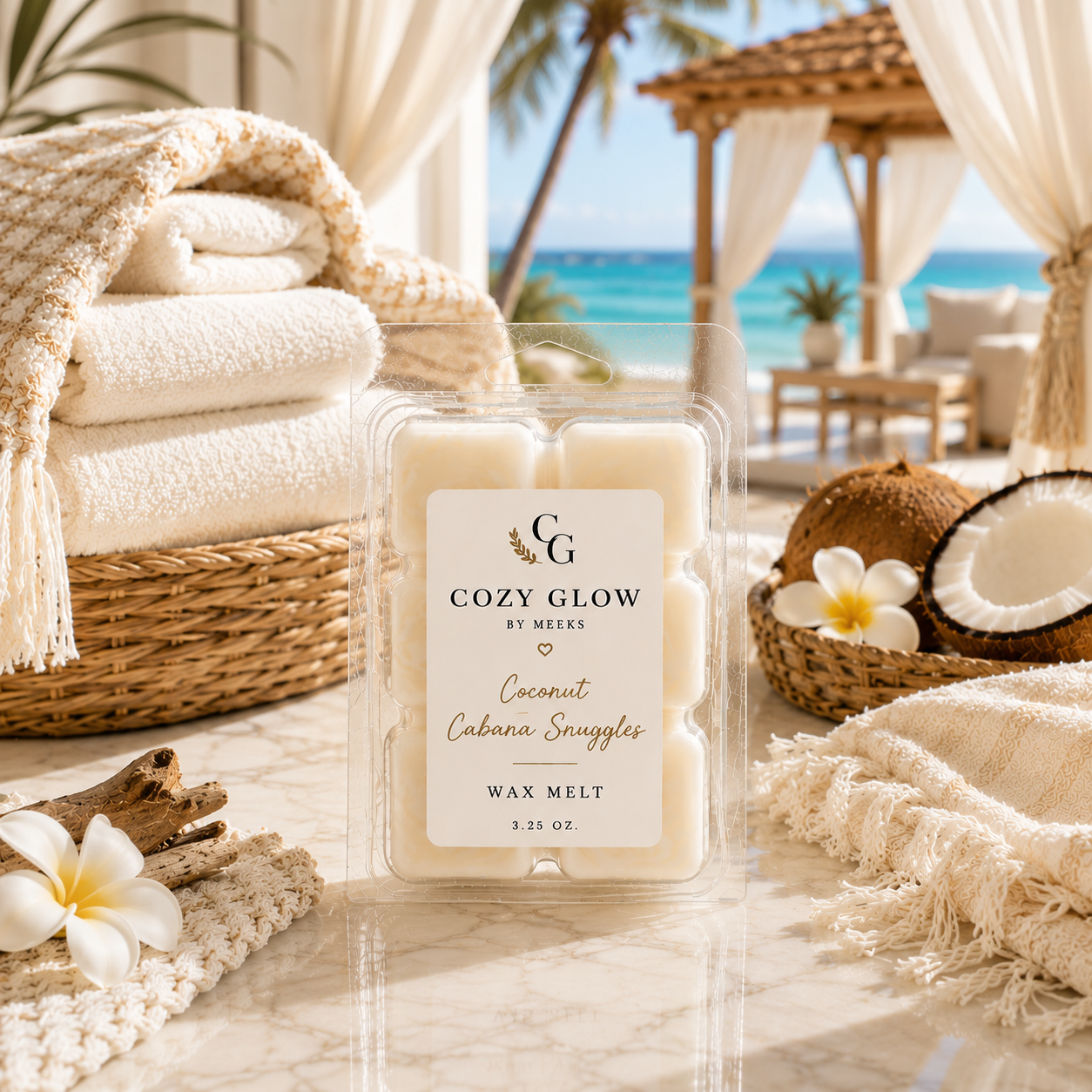 Coconut Cabana Snuggles - Glow Melt