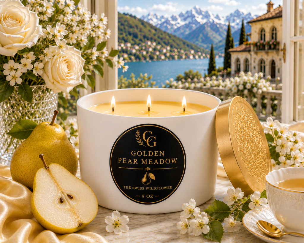 Golden Pear Meadow - Signature Candle