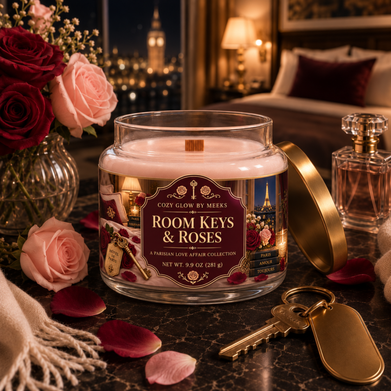 Room Keys & Roses - Signature Candle