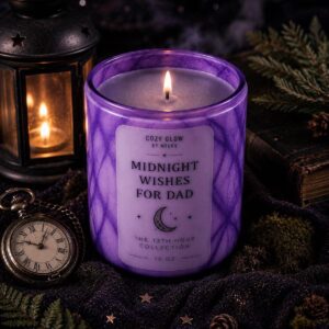 Midnight Wishes for Dad - Candle