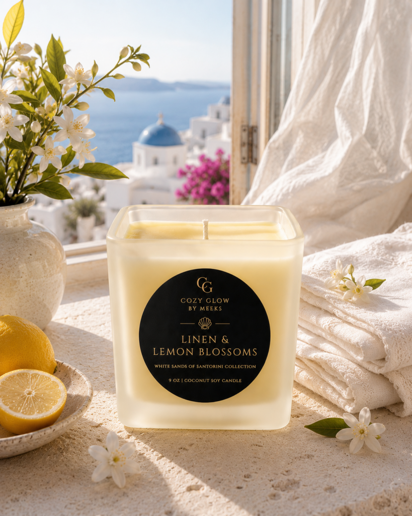 Linen & Lemon Blossoms - Signature Candle