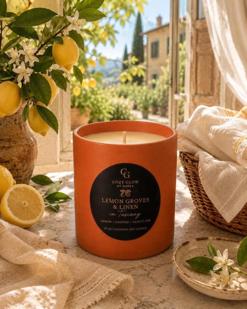 Lemon Groves & Linen - Signature Candle