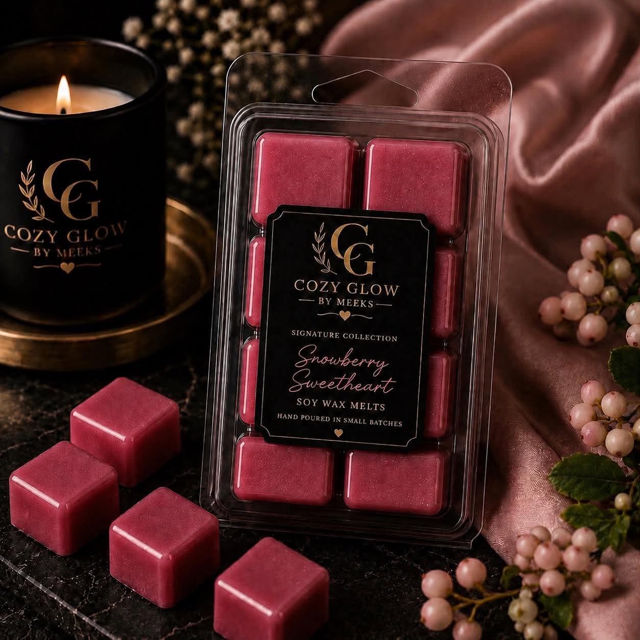 Snowberry Sweetheart Clamshell Melt
