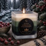 Sitka Spruce & Snowberry Luxury Candle