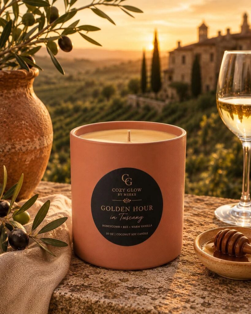 Golden Hour in Tuscany - Signature Candle