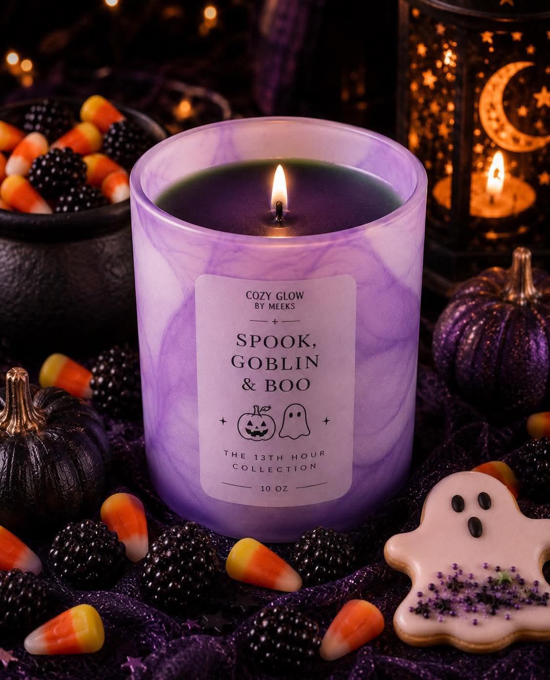 Spook, Goblin, & Boo - Candle