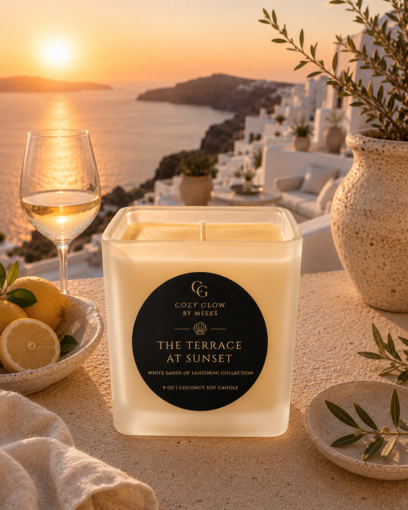 The Terrace at Sunset - Signature Candle