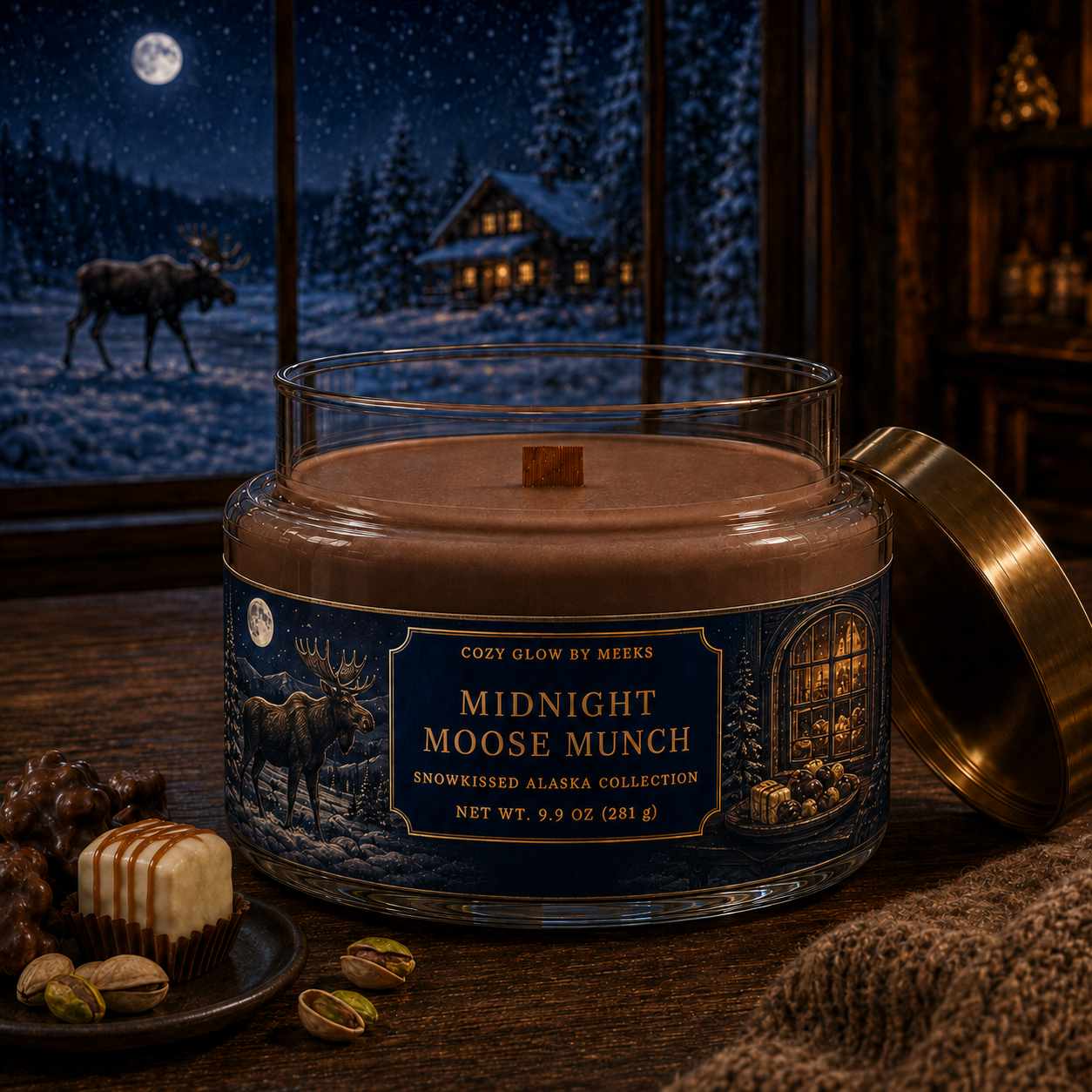 Midnight Moose Munch - Signature Candle