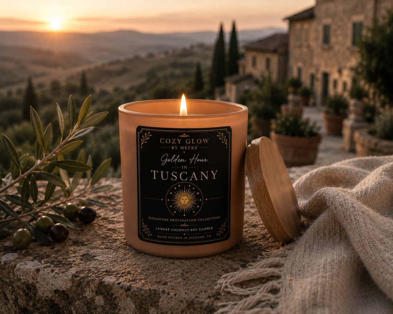 Golden Hour in Tuscany