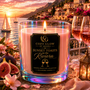 Sunset Toasts on the Riviera - Signature Candle