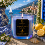 Sapphire Linen by the Sea - Signature Candle
