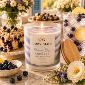 Blueberry Bliss Crumble - Luxury Candle