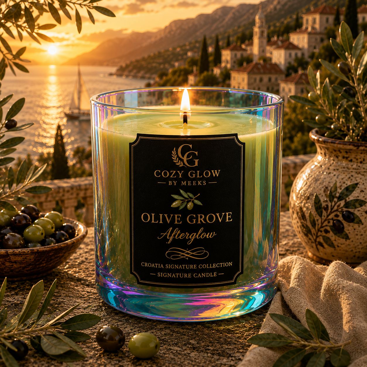 Olive Grove Afterglow - Signature Candle