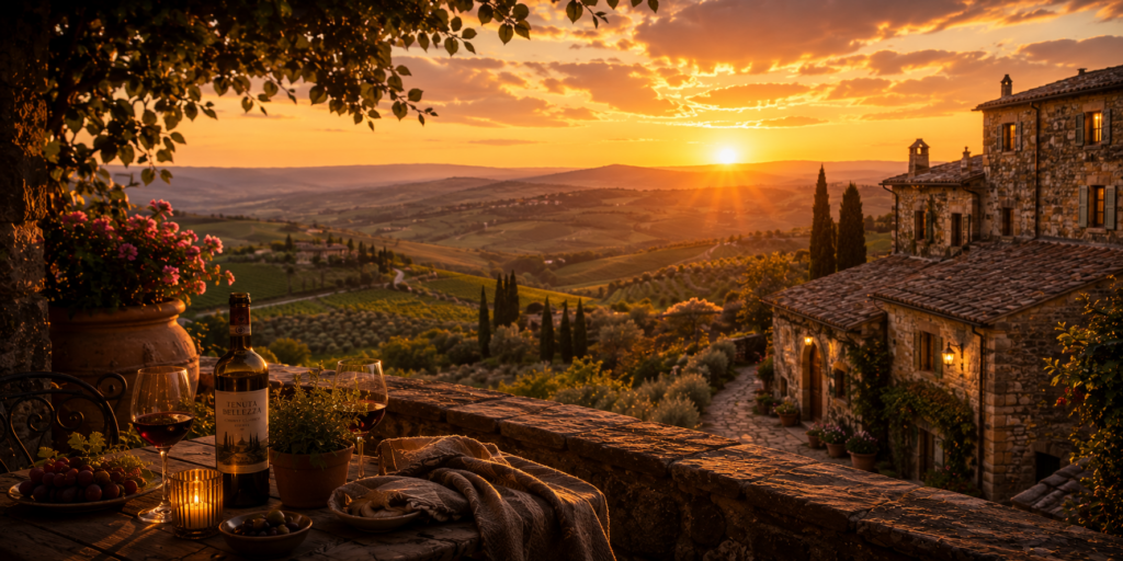 Golden Hour in Tuscany destination product photo